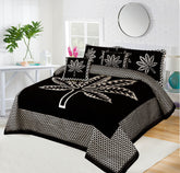 Velvet Jacquard Bedsheet VN-308